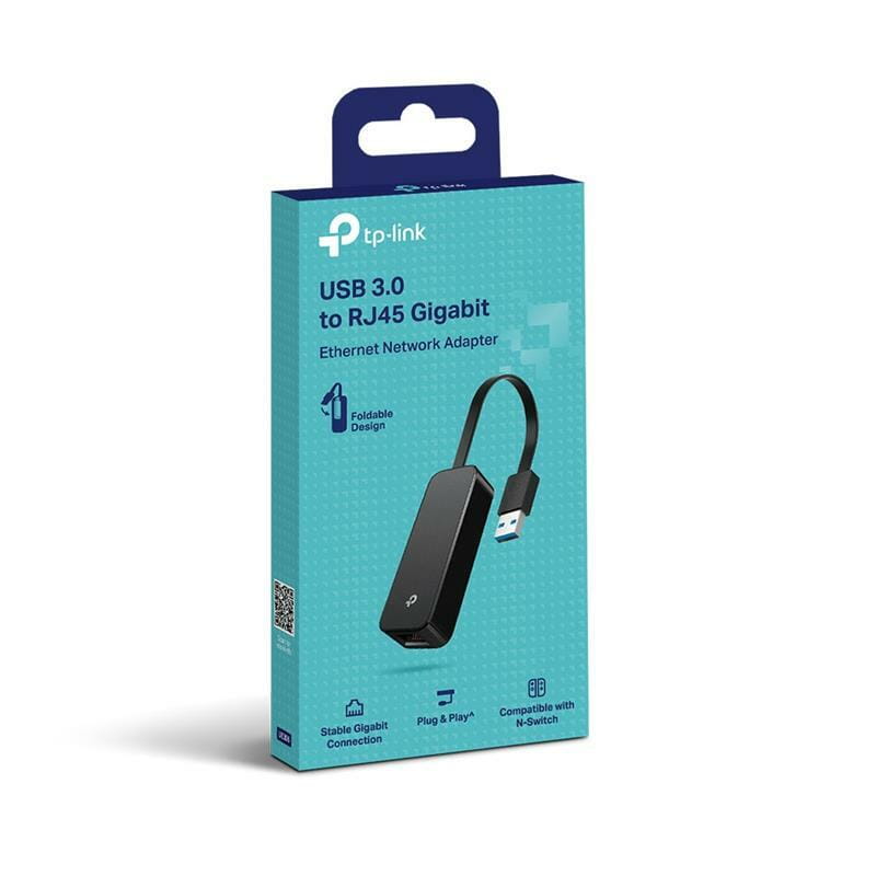 Сетевой адаптер TP-Link UE306 (1xUSB 3.0, 1хGE LAN, black)