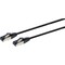 Фото - Патч-корд Cablexpert (PP8-LSZHCU-BK-2M) cat.8, S/FTP, литой, 50u "штекер с защелкой, 2 м, черный | click.ua