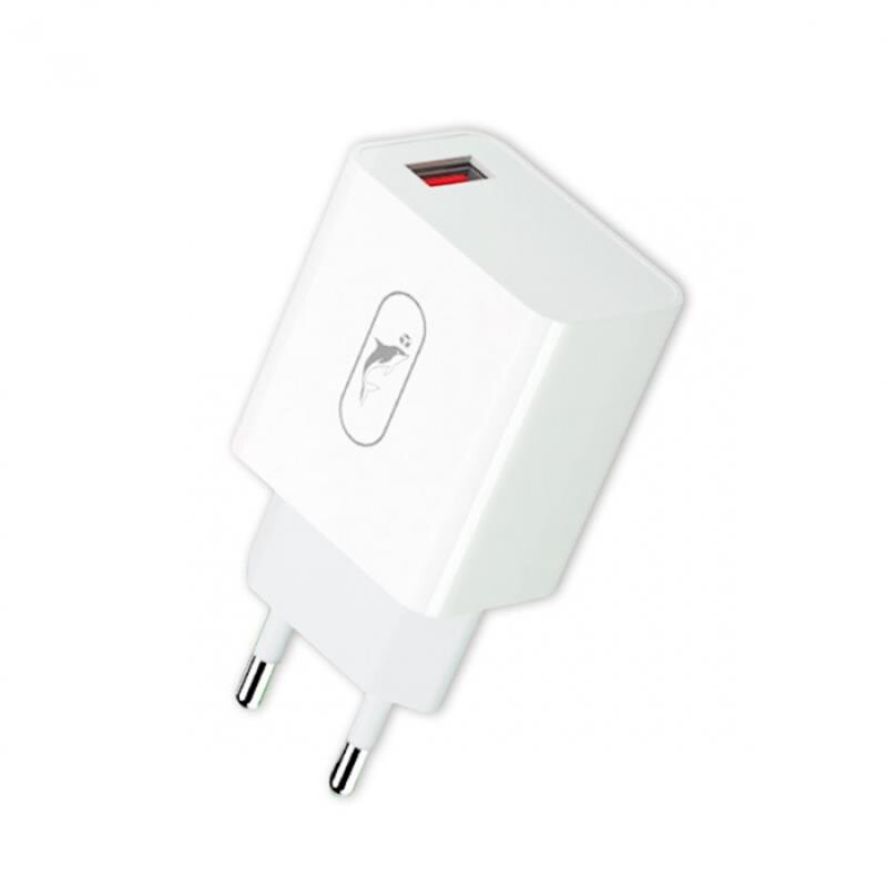 Зарядное устройство SkyDolphin SC31 QC3.0 (1USB, 3.5A) White (MZP-000154)