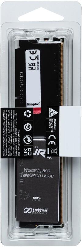 Модуль пам`яті DDR5 16GB/5200 Kingston Fury Beast Black (KF552C40BB-16)