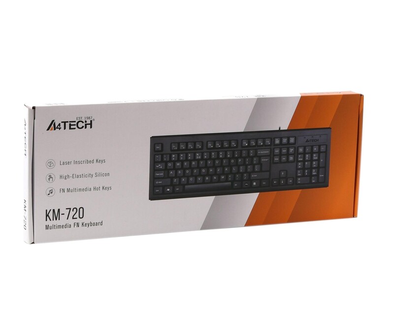 Клавиатура A4Tech KM-720 Black