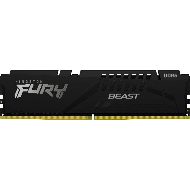 Модуль пам`яті DDR5 16GB/5600 Kingston Fury Beast Black (KF556C40BB-16)