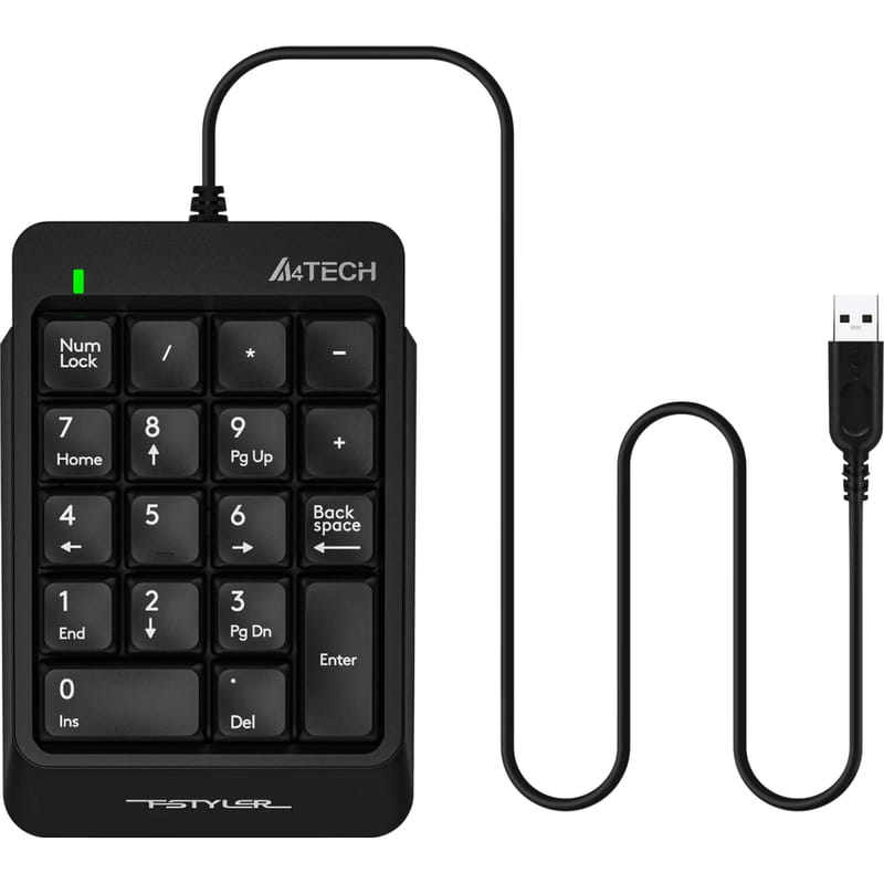 Цифровой клавиатурный блок A4Tech FK13P Black