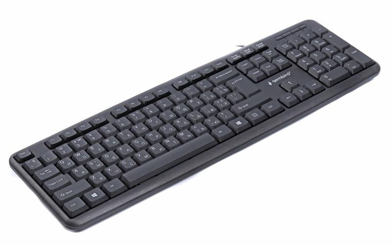 Клавіатура Gembird KB-U-103-UA Ukr Black