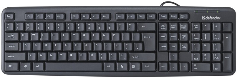Клавіатура Defender Element HB-520 Black (45520)