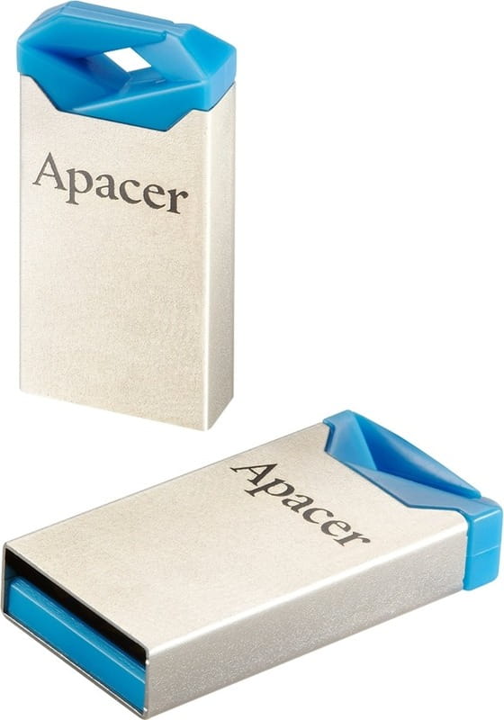 Флеш-накопитель USB 32GB Apacer AH111 Silver/Blue (AP32GAH111U-1)