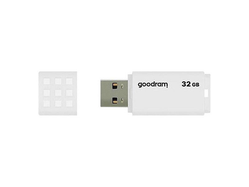 Флеш-накопитель USB2.0 32GB Goodram UME2 White (UME2-0320W0R11)