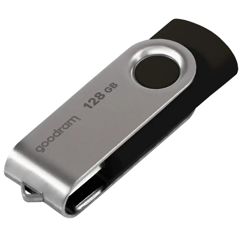 Флеш-накопитель USB3.2 128GB Goodram UTS3 (Twister) Black (UTS3-1280K0R11)