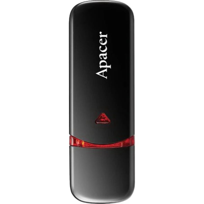 Флеш-накопитель USB 64GB Apacer AH333 Black (AP64GAH333B-1)