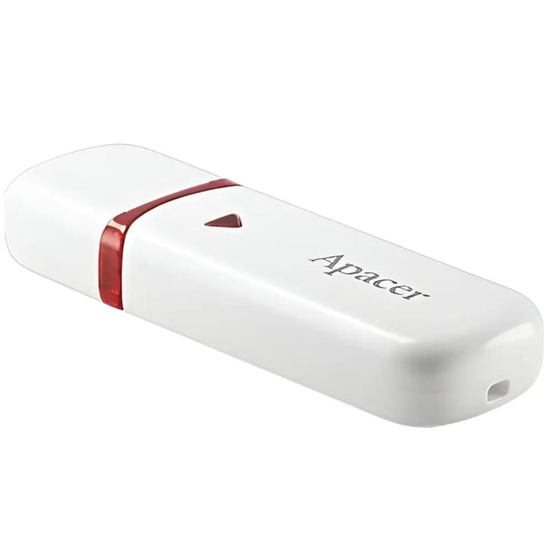 Флеш-накопичувач USB 64GB Apacer AH333 White (AP64GAH333W-1)