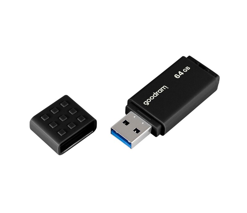Флеш-накопитель USB3.2 64GB Goodram UME3 Black (UME3-0640K0R11)