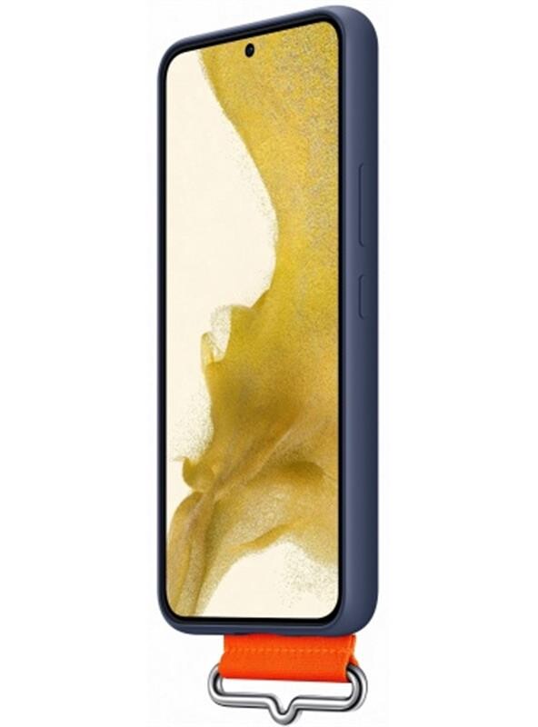 Чeхол-накладка Samsung Clear Strap Cover для Samsung Galaxy S22+ SM-S906 Navy (EF-GS906TNEGRU)