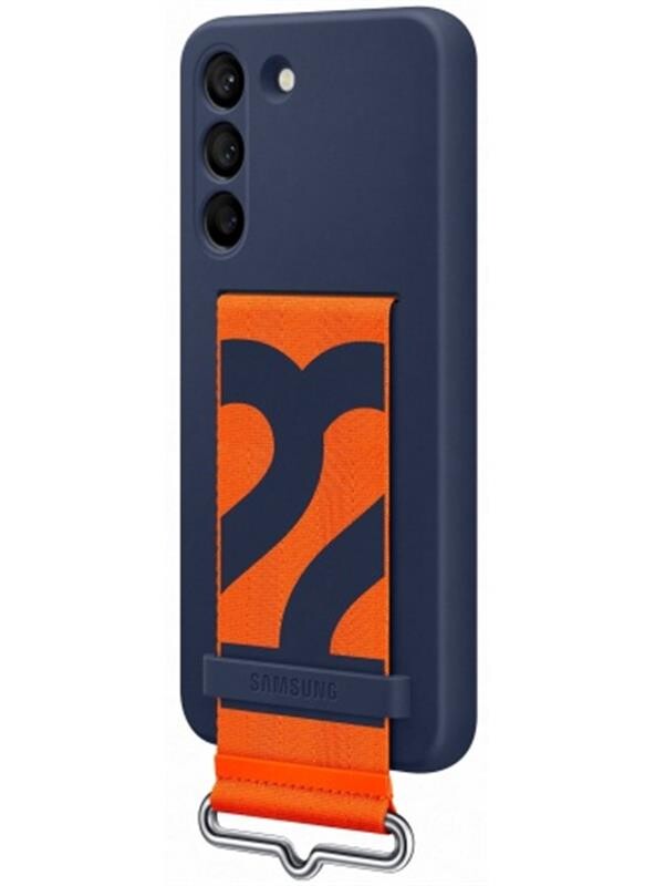 Чeхол-накладка Samsung Clear Strap Cover для Samsung Galaxy S22+ SM-S906 Navy (EF-GS906TNEGRU)