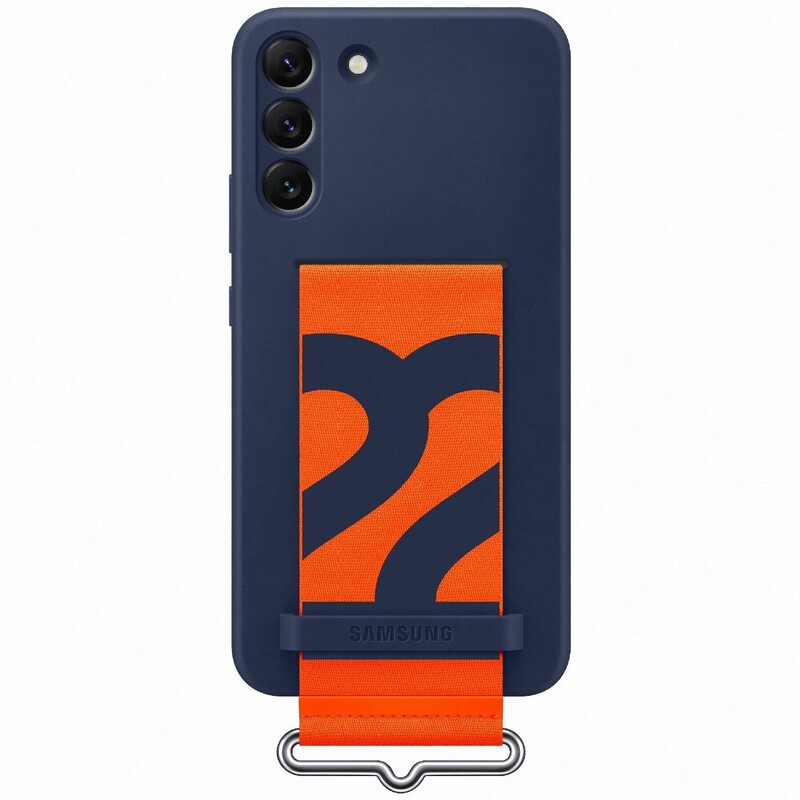 Чeхол-накладка Samsung Clear Strap Cover для Samsung Galaxy S22+ SM-S906 Navy (EF-GS906TNEGRU)