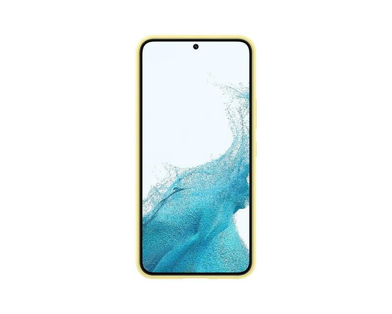 Чохол-накладка Samsung Silicone Cover для Samsung Galaxy S22 SM-S901 Butter Yellow (EF-PS901TYEGRU)