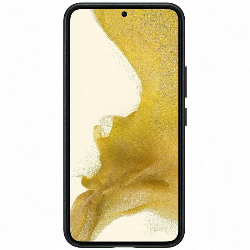 Чохол-накладка Samsung Leather Cover для Samsung Galaxy S22 SM-S901 Black (EF-VS901LBEGRU)