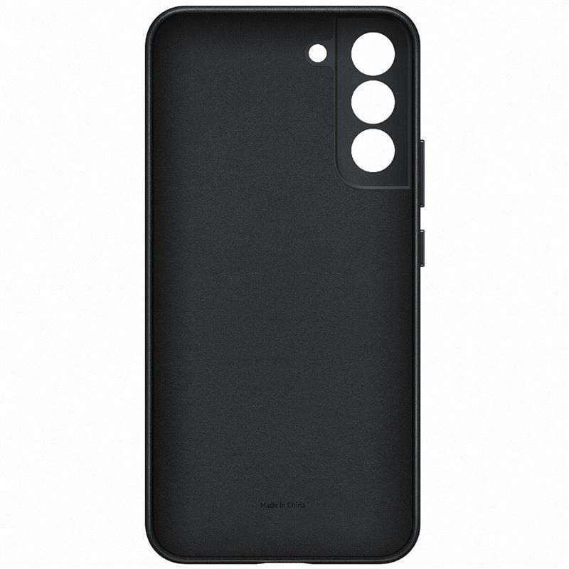 Чехол-накладка Samsung Leather Cover для Samsung Galaxy S22+ SM-S906 Black (EF-VS906LBEGRU)