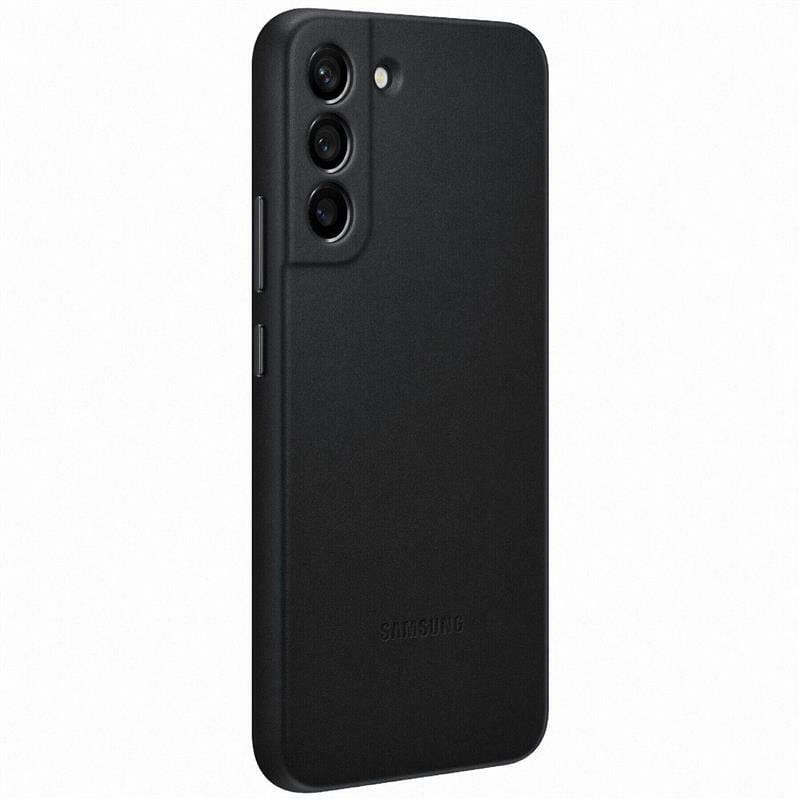 Чехол-накладка Samsung Leather Cover для Samsung Galaxy S22+ SM-S906 Black (EF-VS906LBEGRU)