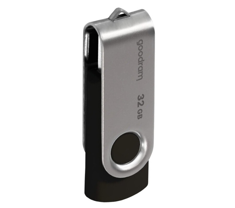 Флеш-накопитель USB3.2 32GB Goodram UTS3 (Twister) Black (UTS3-0320K0R11)