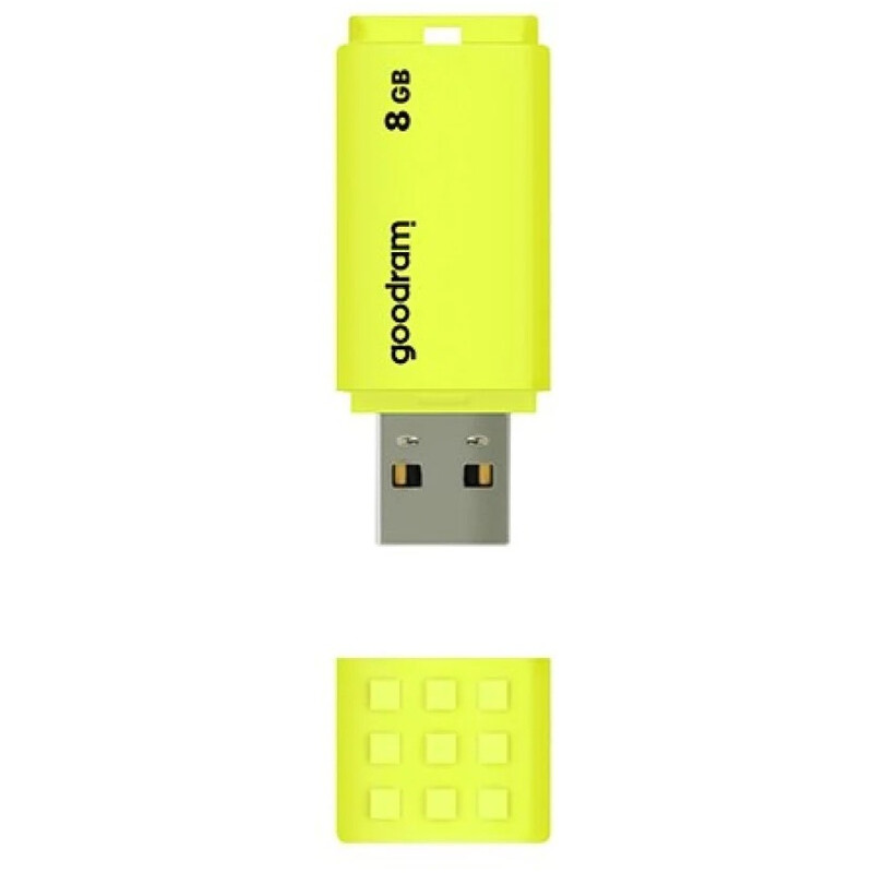 Флеш-накопитель USB2.0  8GB Goodram UME2 Yellow (UME2-0080Y0R11)
