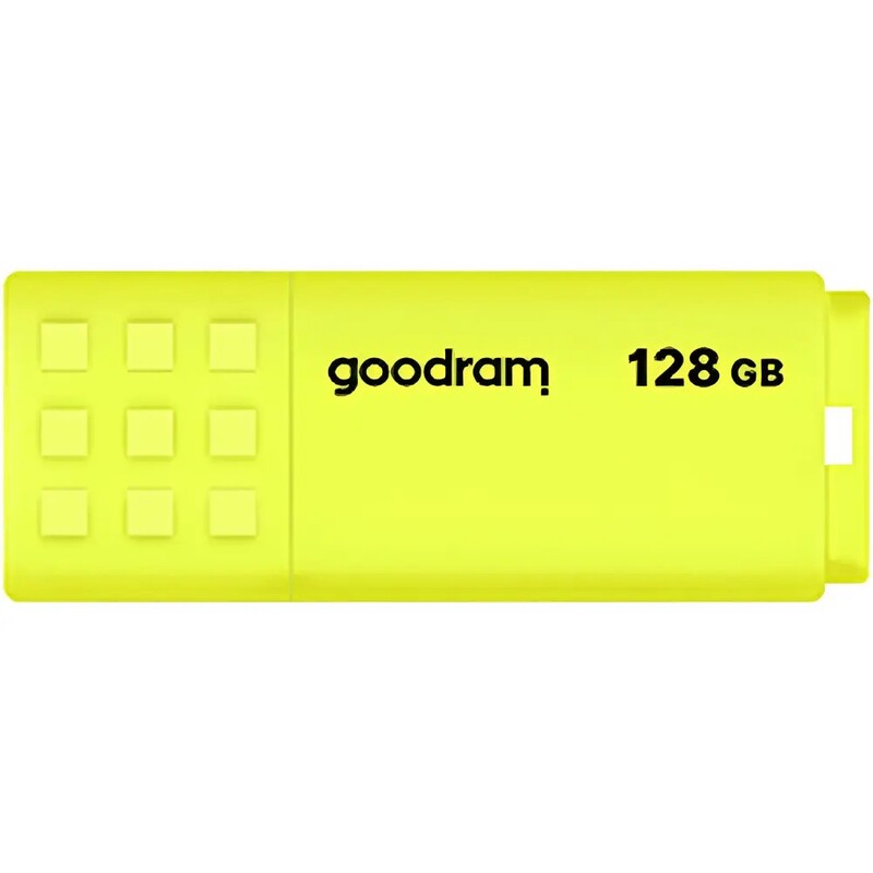 Флеш-накопичувач USB2.0 128GB Goodram UME2 Yellow (UME2-1280Y0R11)