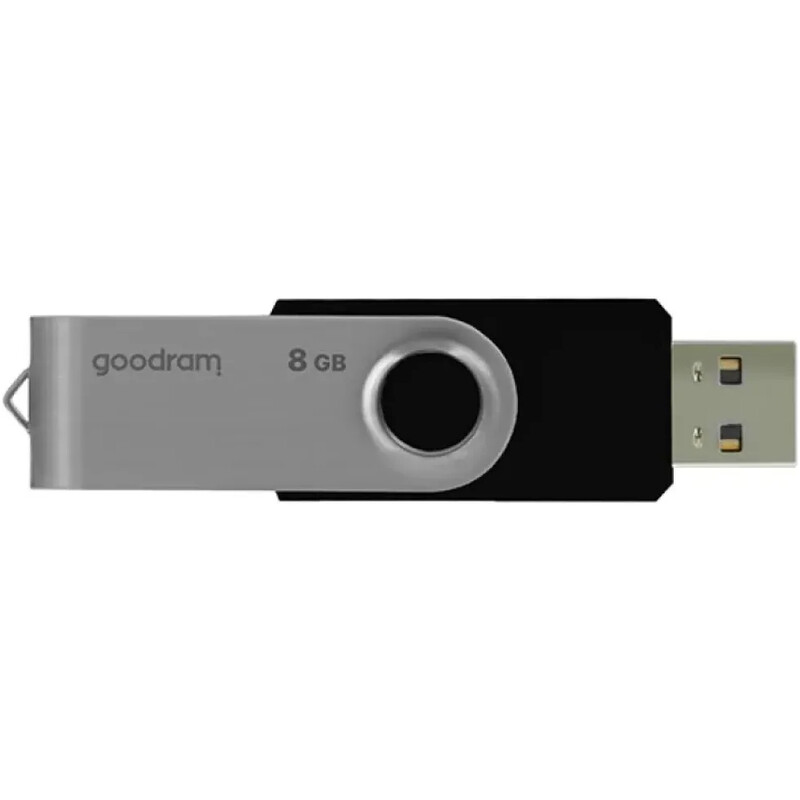 Флеш-накопичувач USB2.0  8GB Goodram UTS2 (Twister) Black (UTS2-0080K0R11)