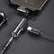 Фото - Перехідник SkyDolphin AU03 USB USB-C - Jack 3.5 + USB-C (M/F), Black (ADPT-00027) | click.ua