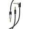 Фото - Аудио-кабель SkyDolphin SR09 Rotate Aluminium Connector 3.5 мм - 3.5 мм (M/M), 1.5 м, Black (AUX-000064) | click.ua