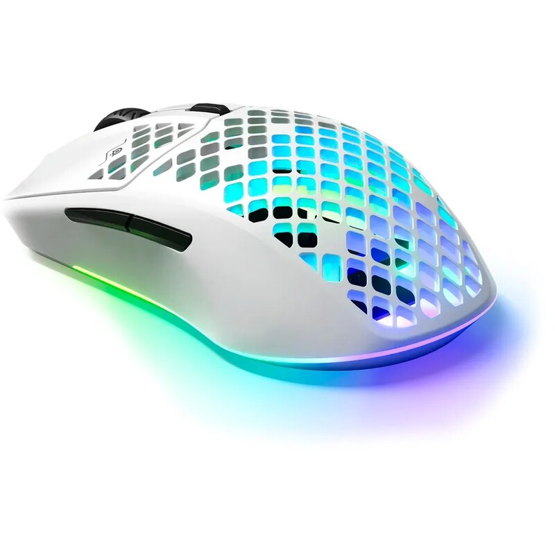 Мышь SteelSeries Aerox 3 Wireless Snow (62608)