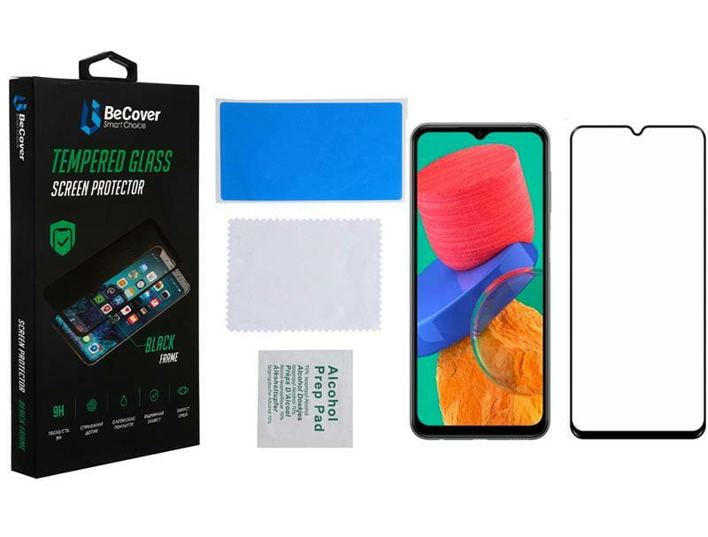 Защитное стекло BeCover для Samsung Galaxy M33 SM-M336 Black (707356)