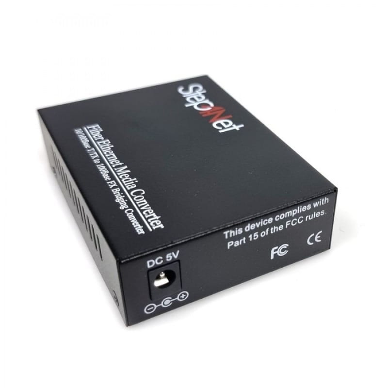 Медіаконвертер Step4Net (MC-R-0,1-1SM-1550nm-20) 10/100 Мб, 20км