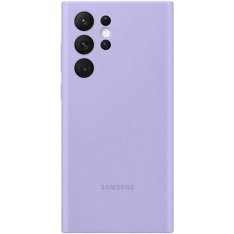 Чохол-накладка Samsung Silicone Cover для Samsung Galaxy S22 Ultra SM-S908 Fresh Lavender (EF-PS908TVEGRU)
