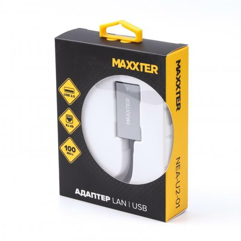 Сетевой адаптер Maxxter NEA-U2-01 (1xFE)