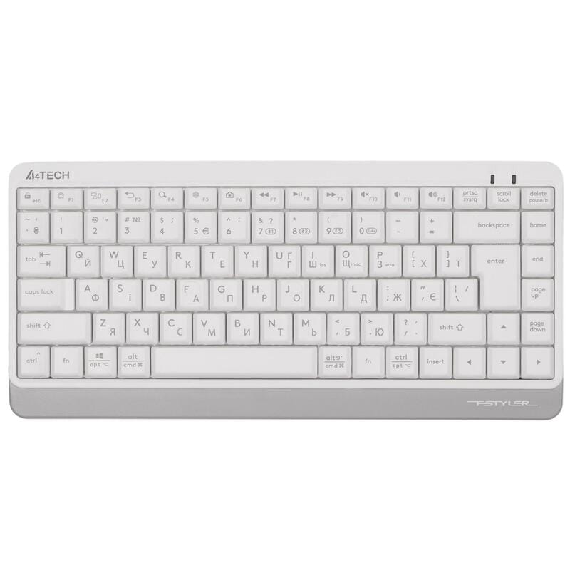 Клавиатура беспроводная A4Tech FBK11 White