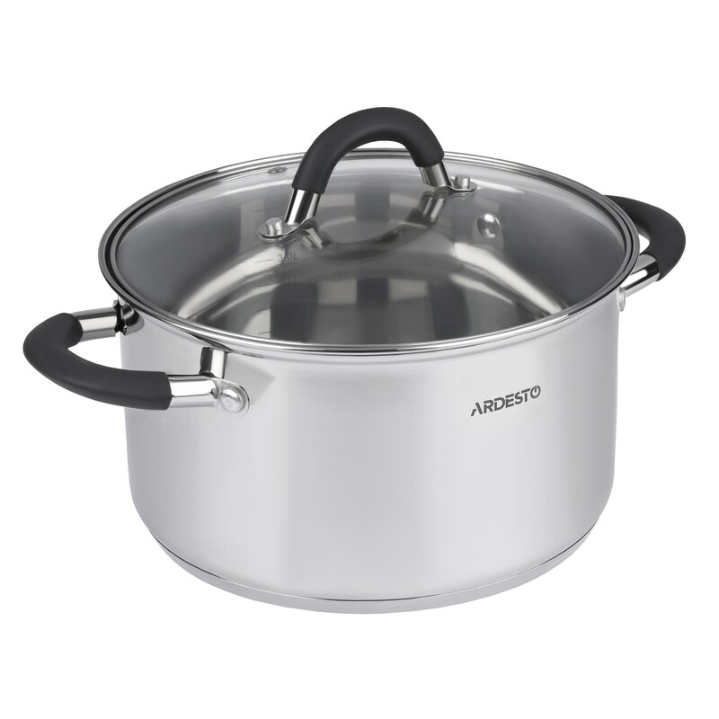 Каструля Ardesto Gemini Salerno 20 см 3.6 л (AR1936CS)