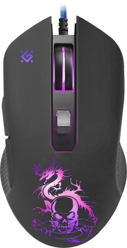 Миша Defender Sky Dragon GM-090L Black (52090)