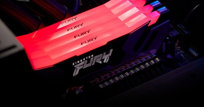 Модуль памяти DDR5 16GB/6400 Kingston Fury Renegade RGB (KF564C32RSA-16)