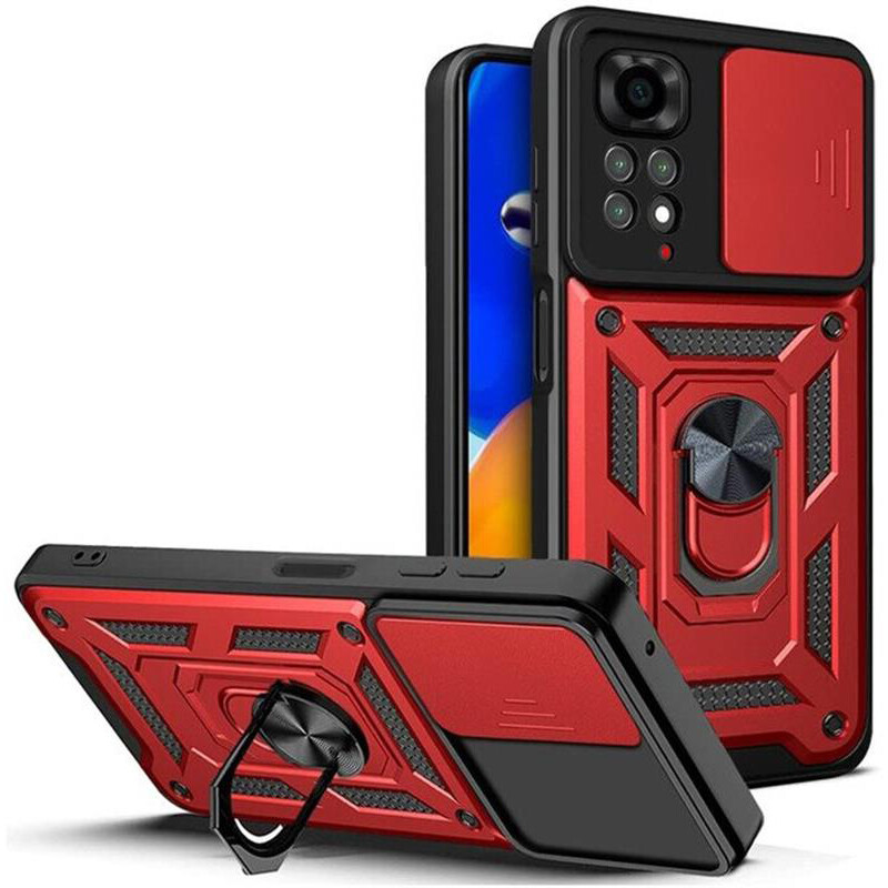 Чeхол-накладка BeCover Military для Xiaomi Redmi Note 11/Note 11S Red (707415)