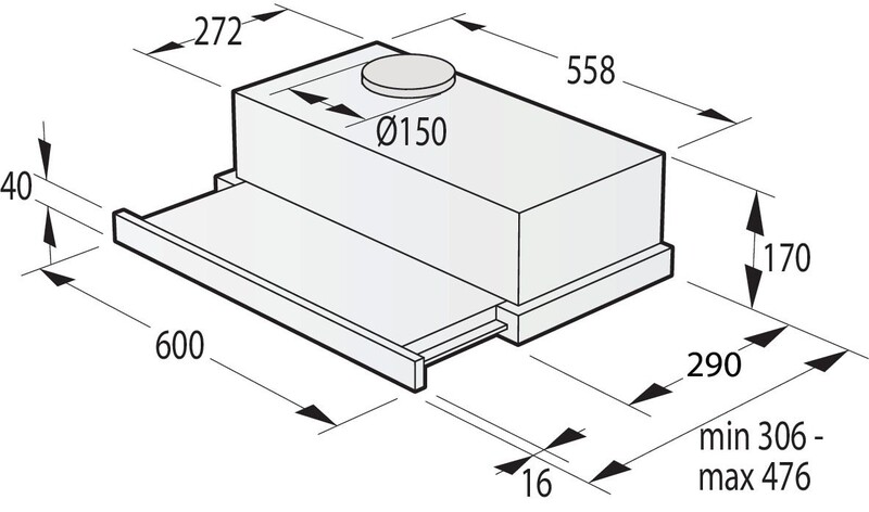 Вытяжка Gorenje TH60E3B
