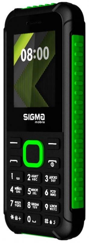 Мобильный телефон Sigma mobile X-style 18 Track Dual Sim Black/Green