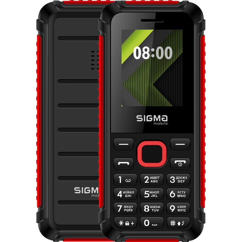 Мобiльний телефон Sigma mobile X-style 18 Track Dual Sim Black/Red
