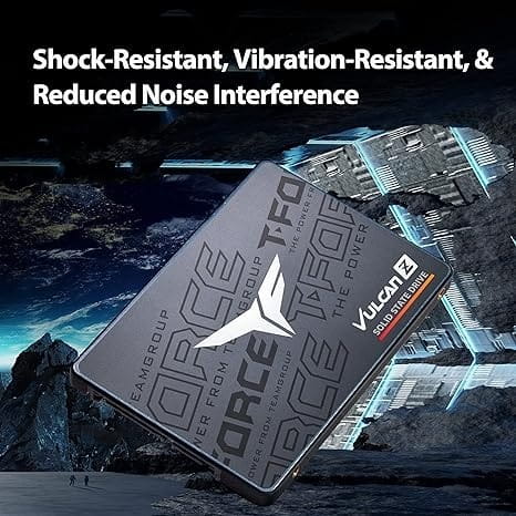 Накопичувач SSD  512GB Team Vulcan Z 2.5" SATAIII 3D TLC (T253TZ512G0C101)
