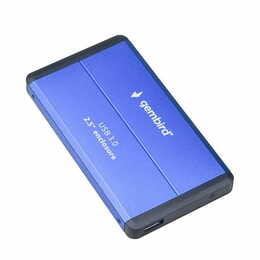 Зовнішня кишеня Gembird для підключення SATA HDD 2.5", USB 3.0, Blue (EE2-U3S-2-B)