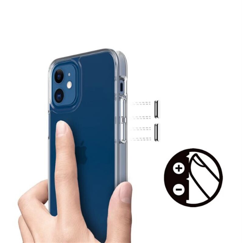 Чeхол-накладка BeCover Space Case для Apple iPhone 12/12 Pro Transparancy (707793)