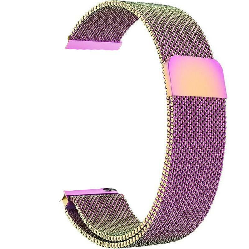 Ремешок BeCover Milanese Style для Xiaomi Amazfit Bip (20mm) Lite/Bip S Lite/GTR 42mm/GTS/TicWatch S2/TicWatch E/GTS 3/GTS 2 mini Rainbow (707686)