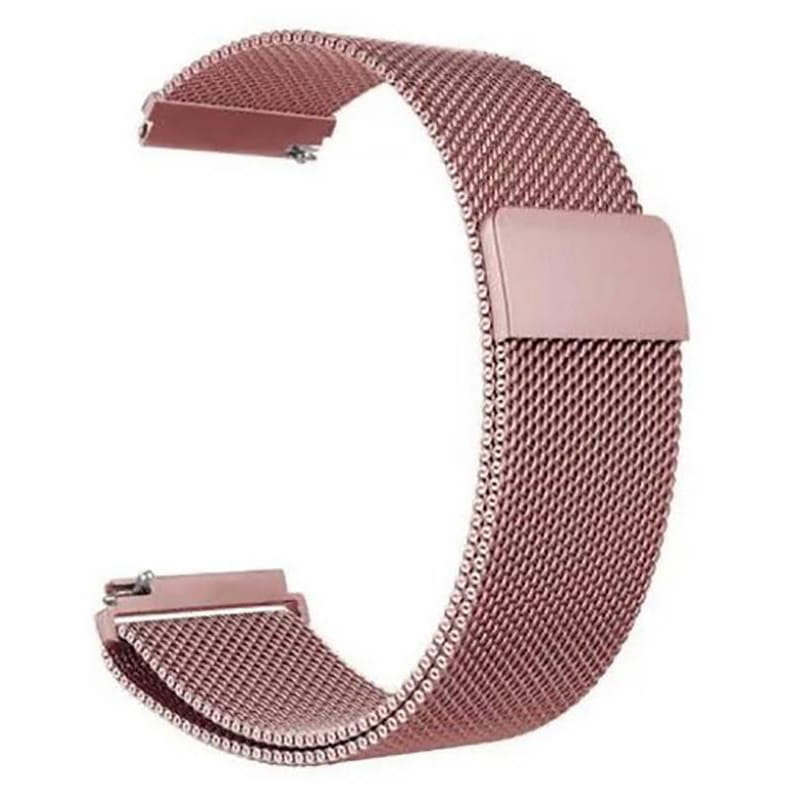 Ремешок BeCover Milanese Style для Amazfit Stratos (22mm)/Stratos 2/2S/3/Amazfit GTR 2/Amazfit GTR 47mm/Amazfit GTR Lite 47mm/Amazfit Nexo/Amazfit Pace/Amazfit GTR 3 Pro Red Wine (707733)