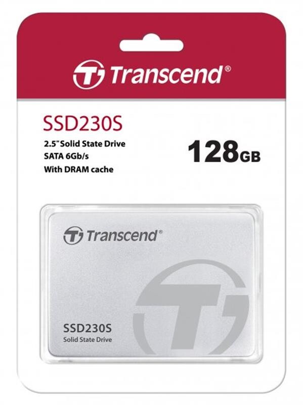 Накопичувач SSD  128GB Transcend SSD230S Premium 2.5" SATA III 3D V-NAND TLC (TS128GSSD230S)