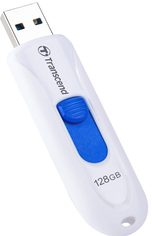 Флеш-накопичувач USB3.0 128GB Transcend JetFlash 790 White (TS128GJF790W)
