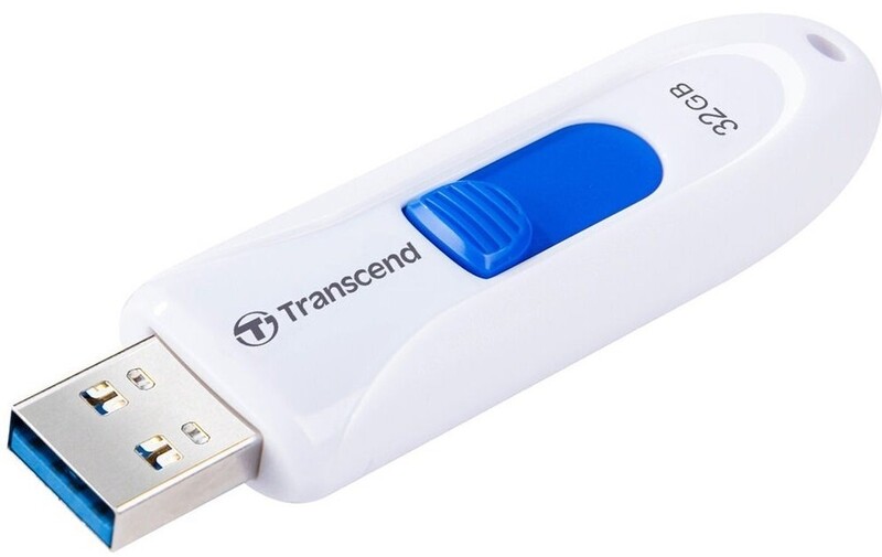 Флеш-накопичувач USB3.0 32GB Transcend JetFlash 790 White (TS32GJF790W)