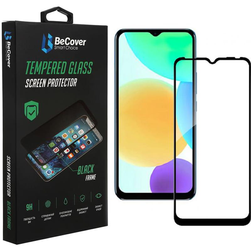 Захисне скло BeCover для Infinix Smart 6 (X6511B) Black (707602)